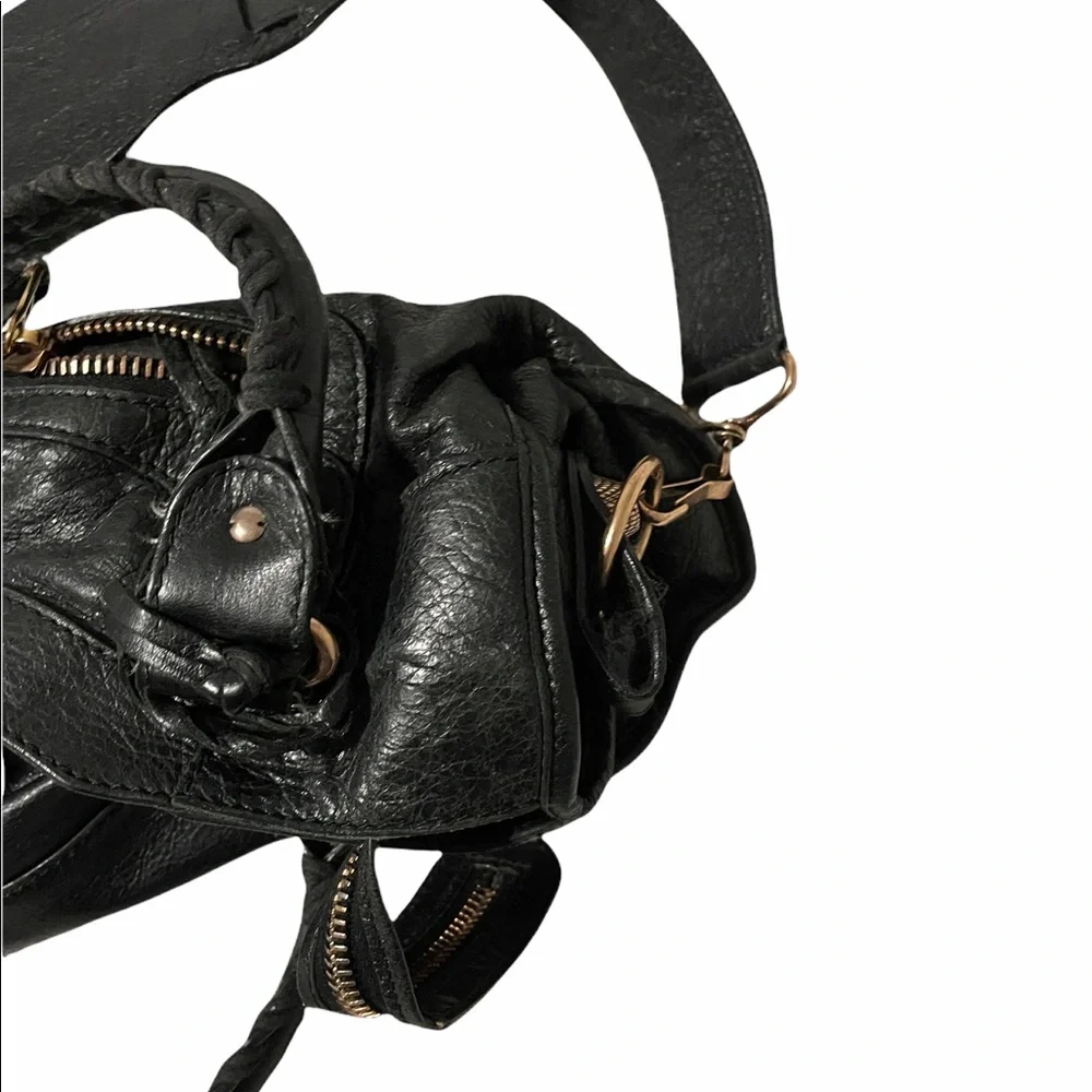 Balenciaga Black Leather Satchel - Picture 5 of 11